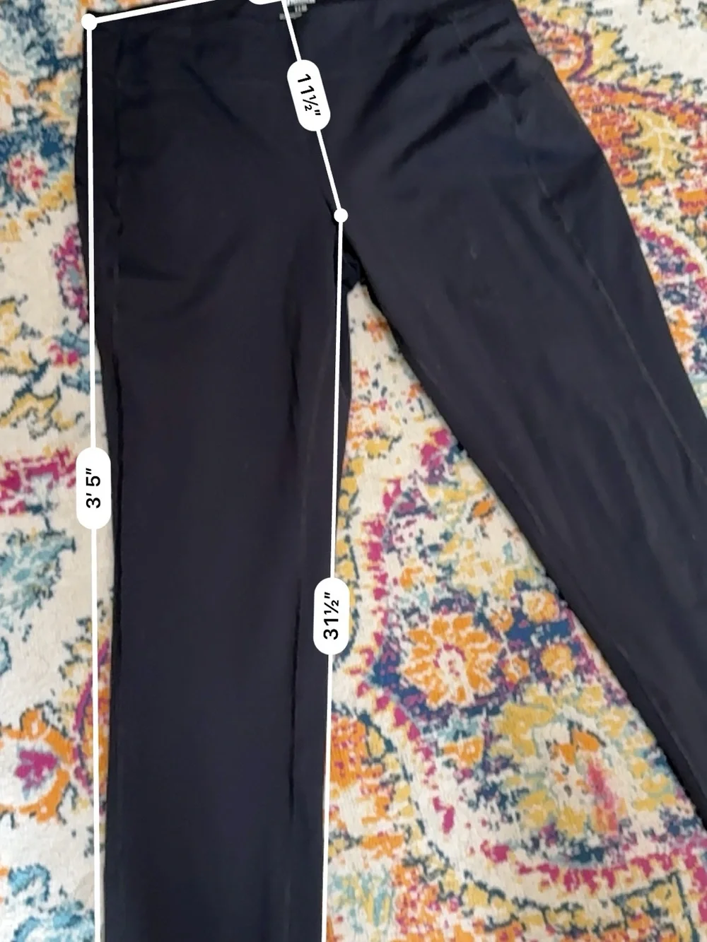 Duluth Trading Co Black High Rise Pocket Leggings Women’s Lx31
